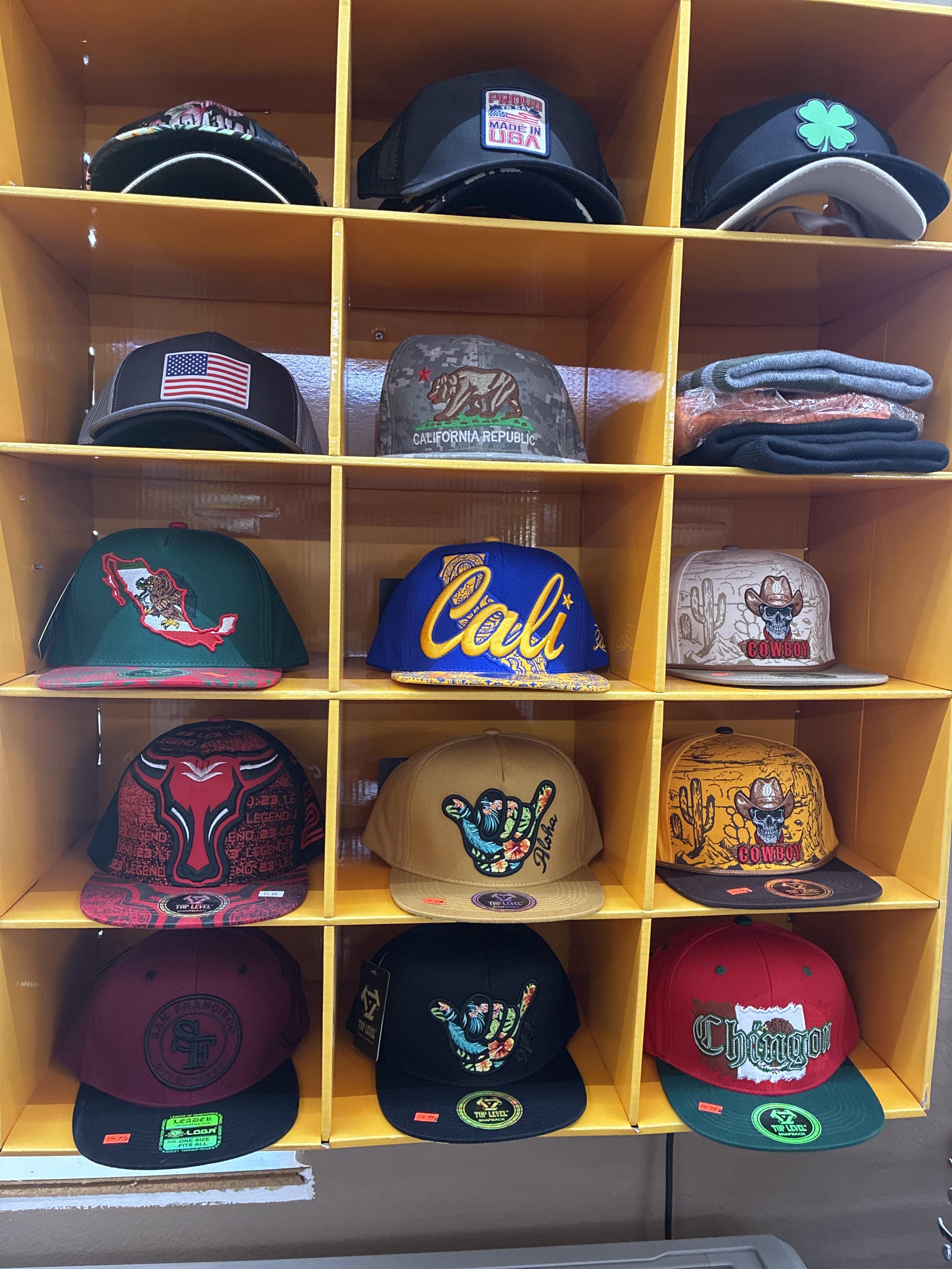 Stylish Assorted Hats and Custom Caps