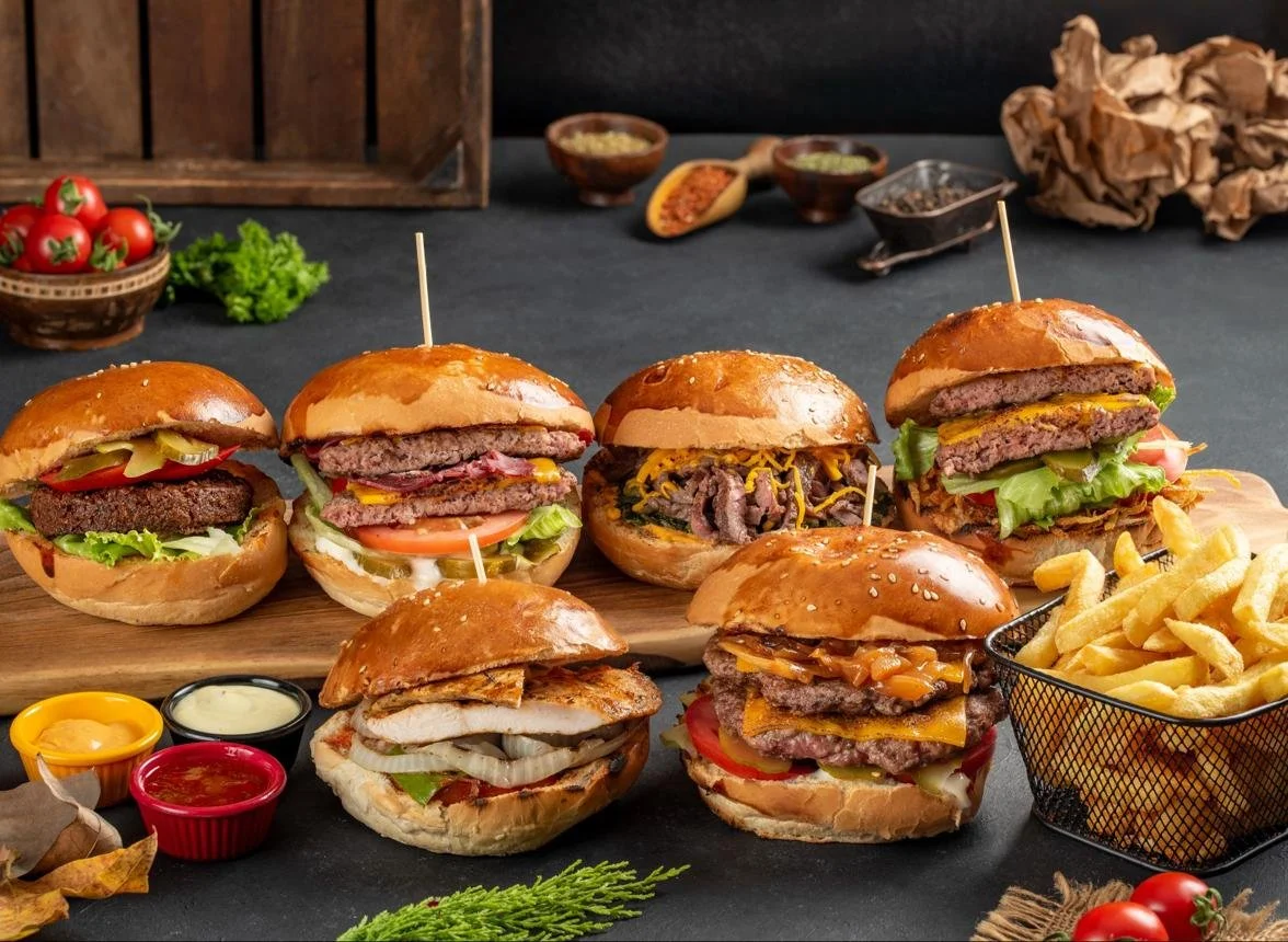 Build a Burger (Basic $ 7.99.)