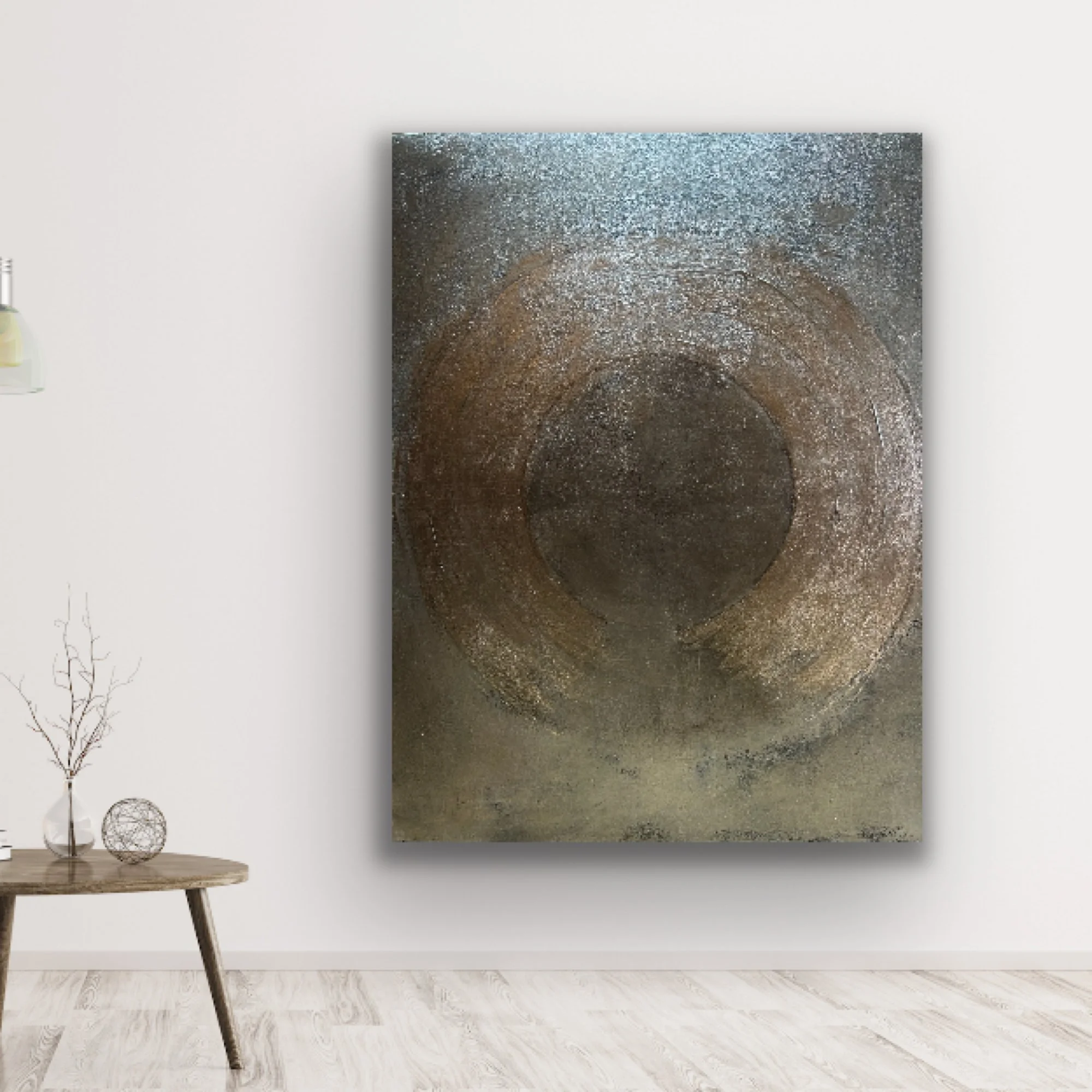 Wish to vanish - Acrylic on canvas, 100x120cm -€1200