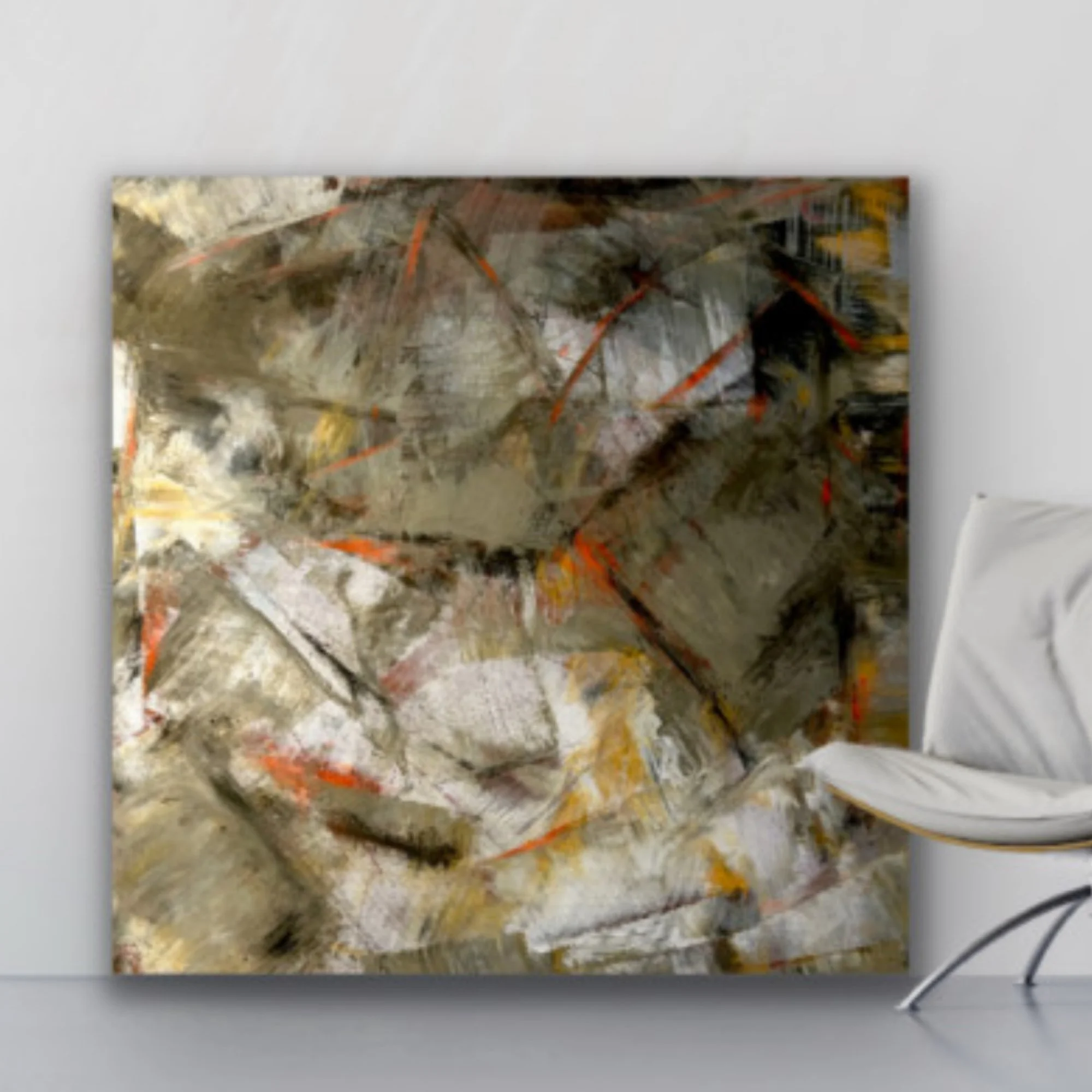 Joy - Acrylic on canvas, 70x70cm - €950