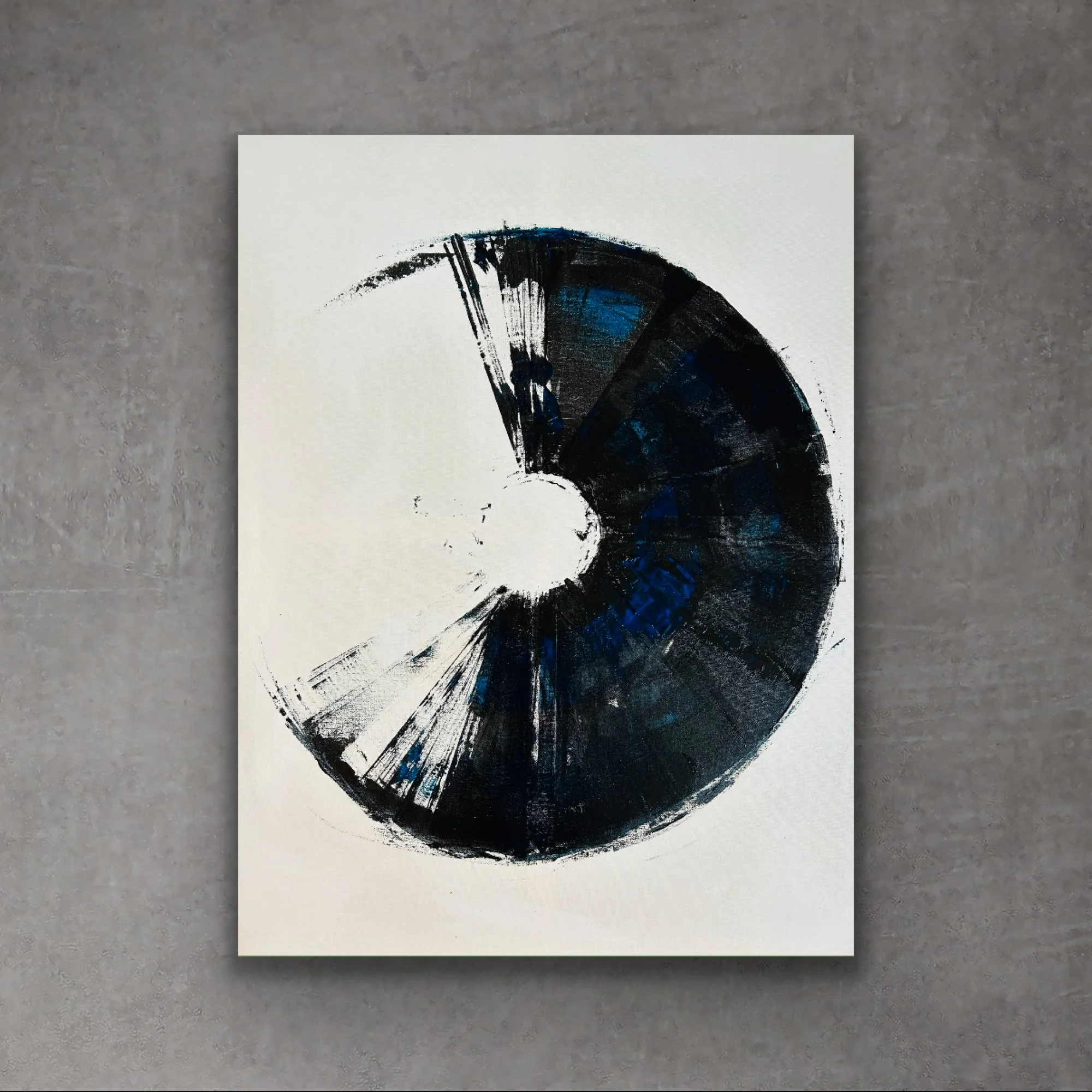 Chasing my little moons - Acrylic on canvas, 70x100cm - €1000