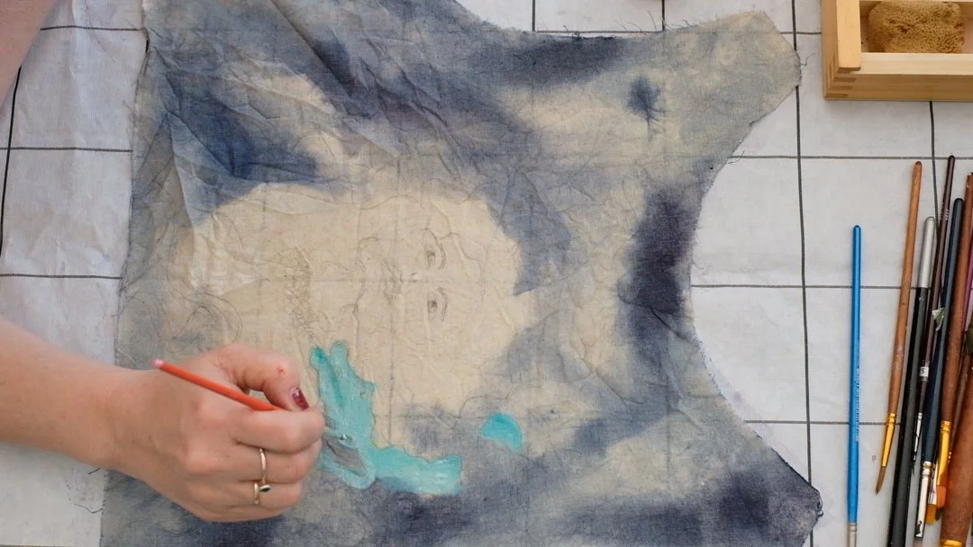 Fabric painting