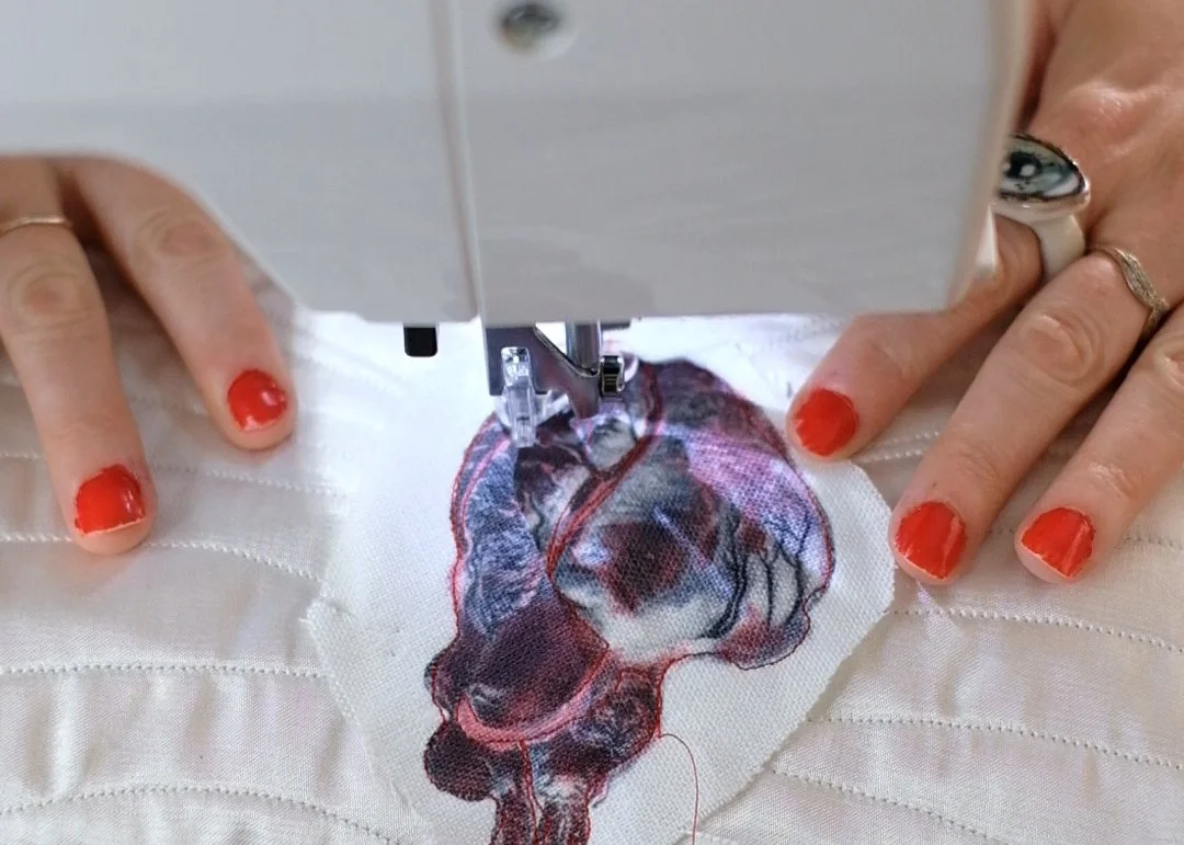 Free motion embroidery