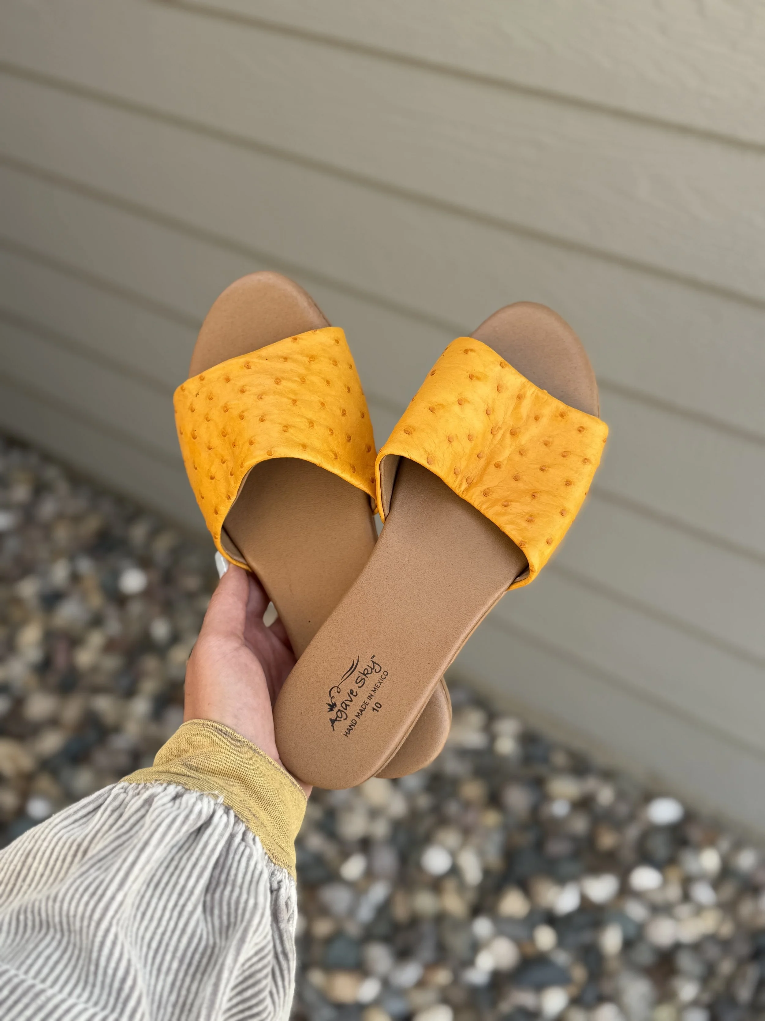 Authentic Ostrich Sandal