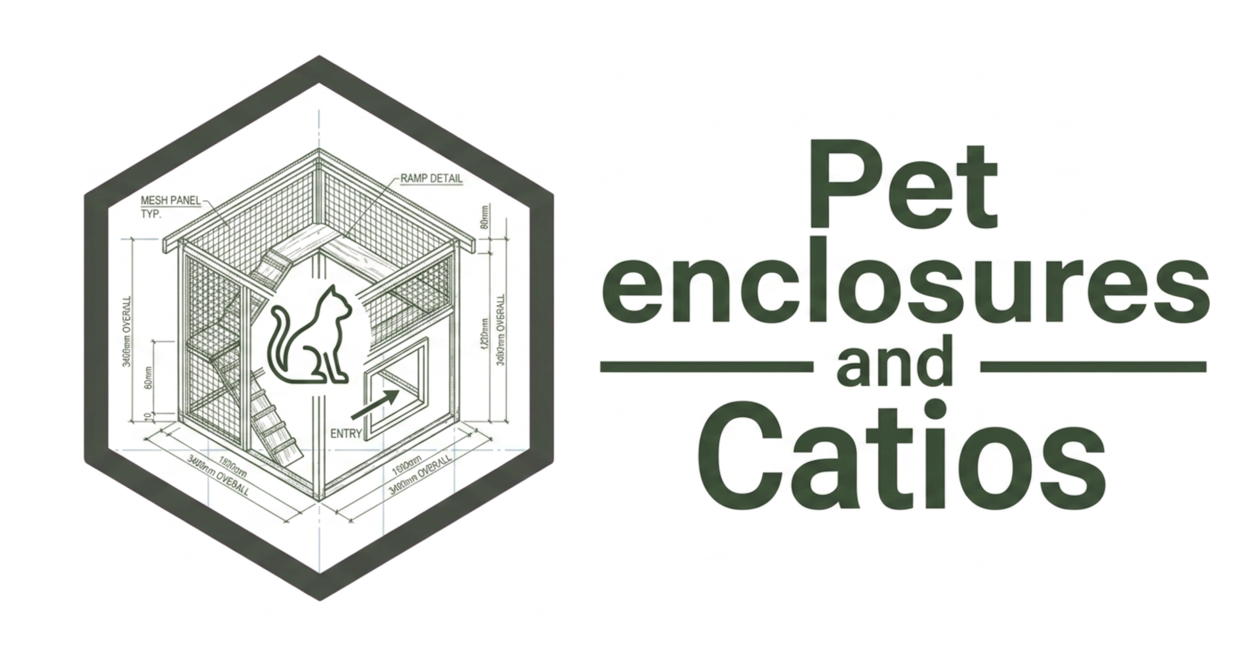 Pet Enclosures and Catio Design and Build Service