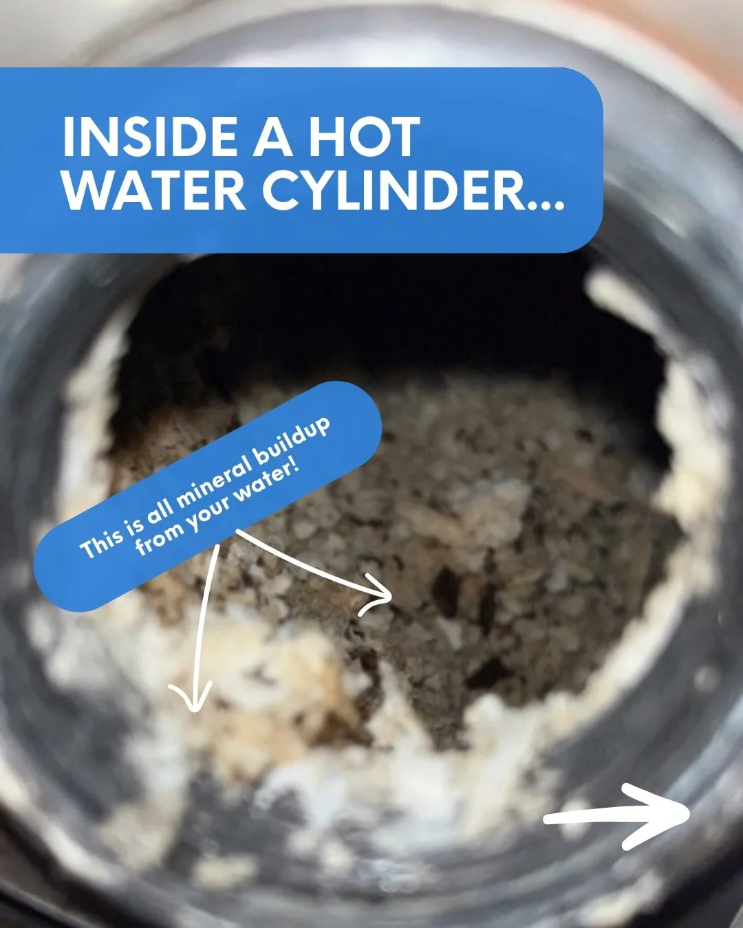 Did you know your postcode can affect your hot water cylinder? 🤯

Areas like Waiuku and Pukekohe are known for having relatively hard water, which means mineral deposits can build up inside your hot water cylinder even quicker than normal.

This is 