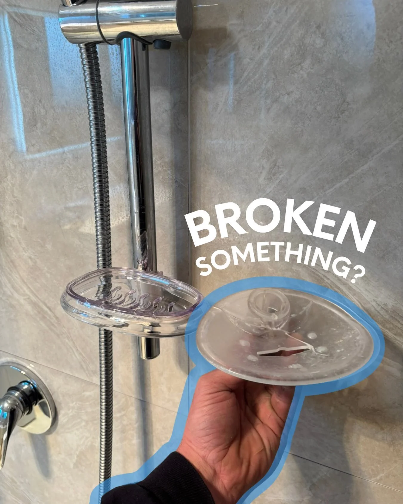(Job) size doesn&rsquo;t matter 😉

Sometimes it&rsquo;s a full bathroom reno. Sometimes it&rsquo;s a broken soap dish 🤪

Things crack, break and wear out over time, and those little jobs still need sorting! Big or small, we can do it all 🙌🏼