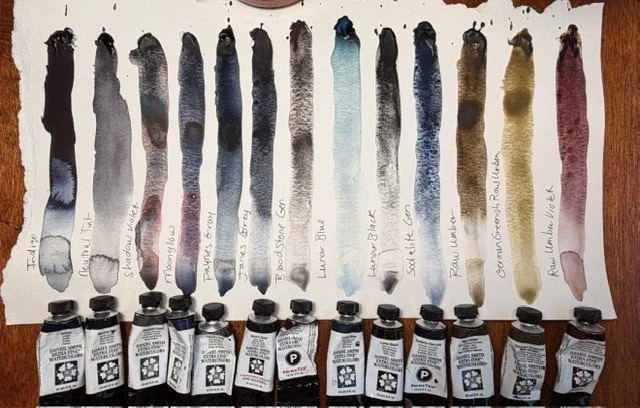Field Notes | Dark Watercolor Compare