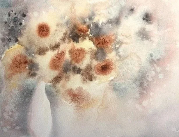Class | The Magic of Expressive Imperfection — Fall Florals in Watercolor