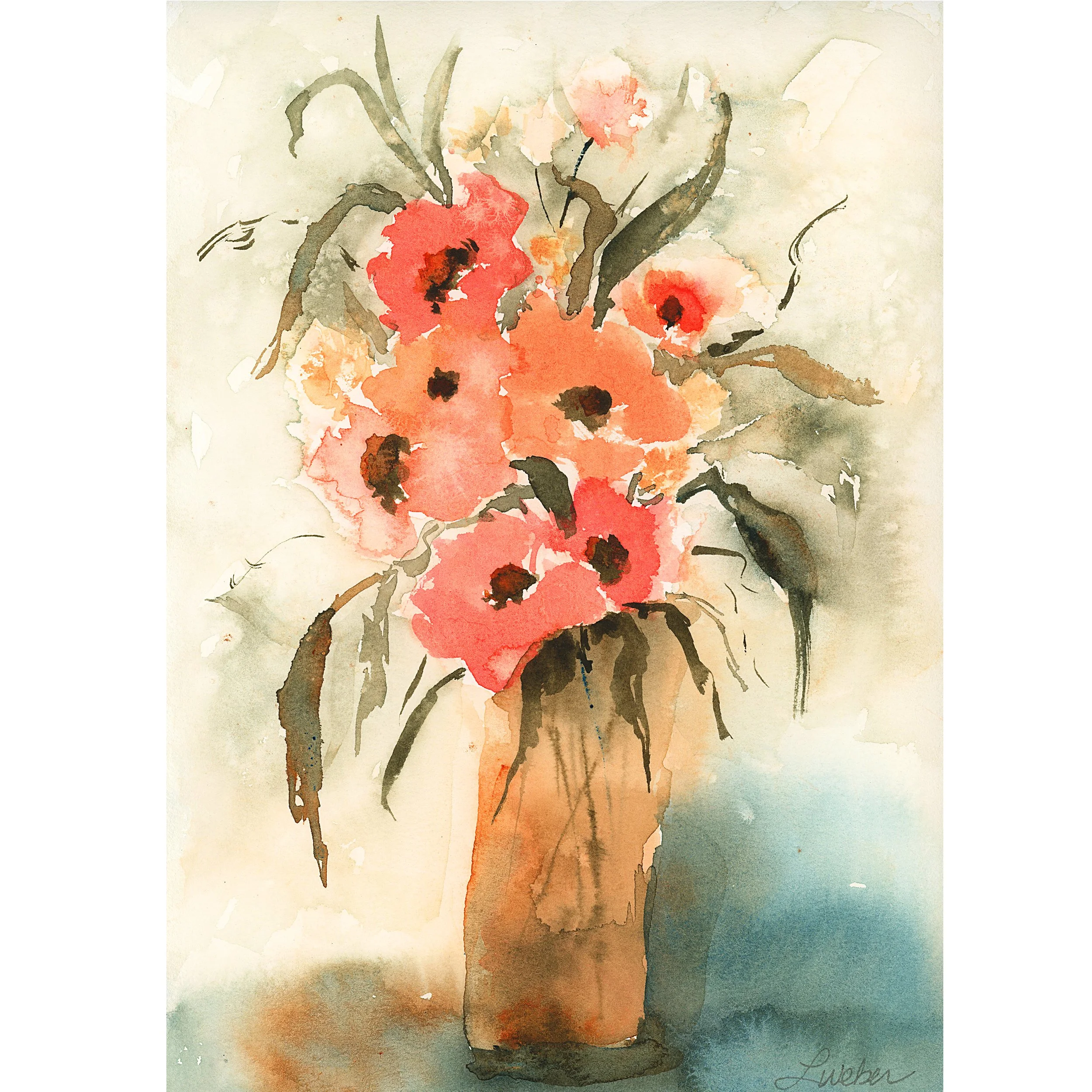 Class | The Magic of Expressive Imperfection — Loose Florals in Watercolor