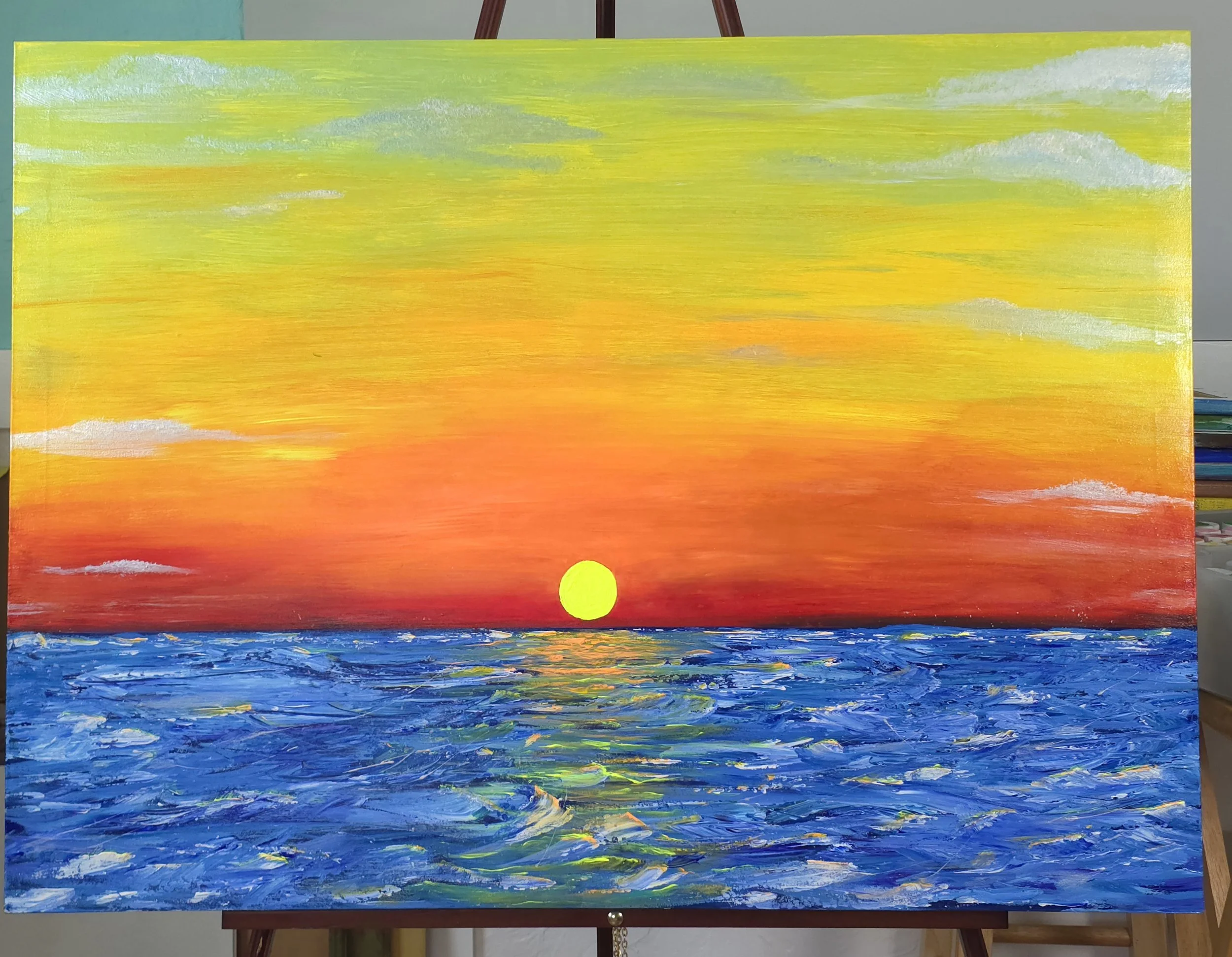 Sunset on The Key - Original