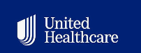 United Healthcare logo on a blue background