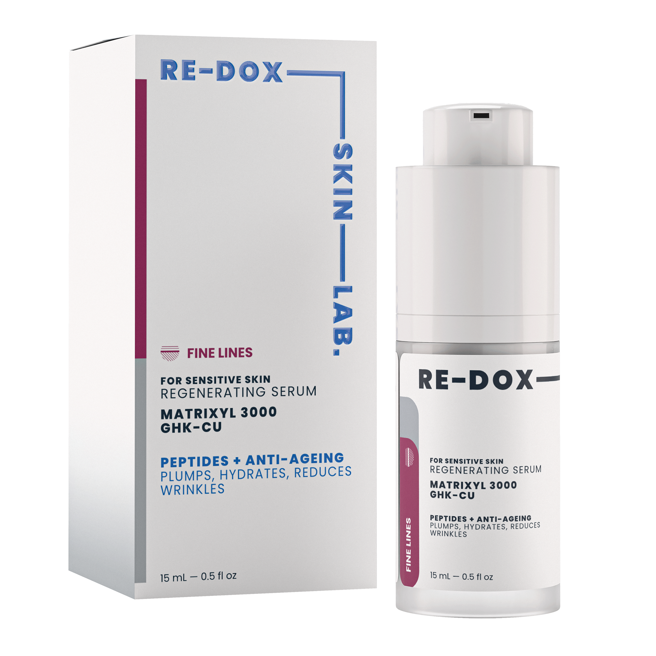 RE-DOX Regenerating Serum – Peptides + Anti-Ageing 15mL