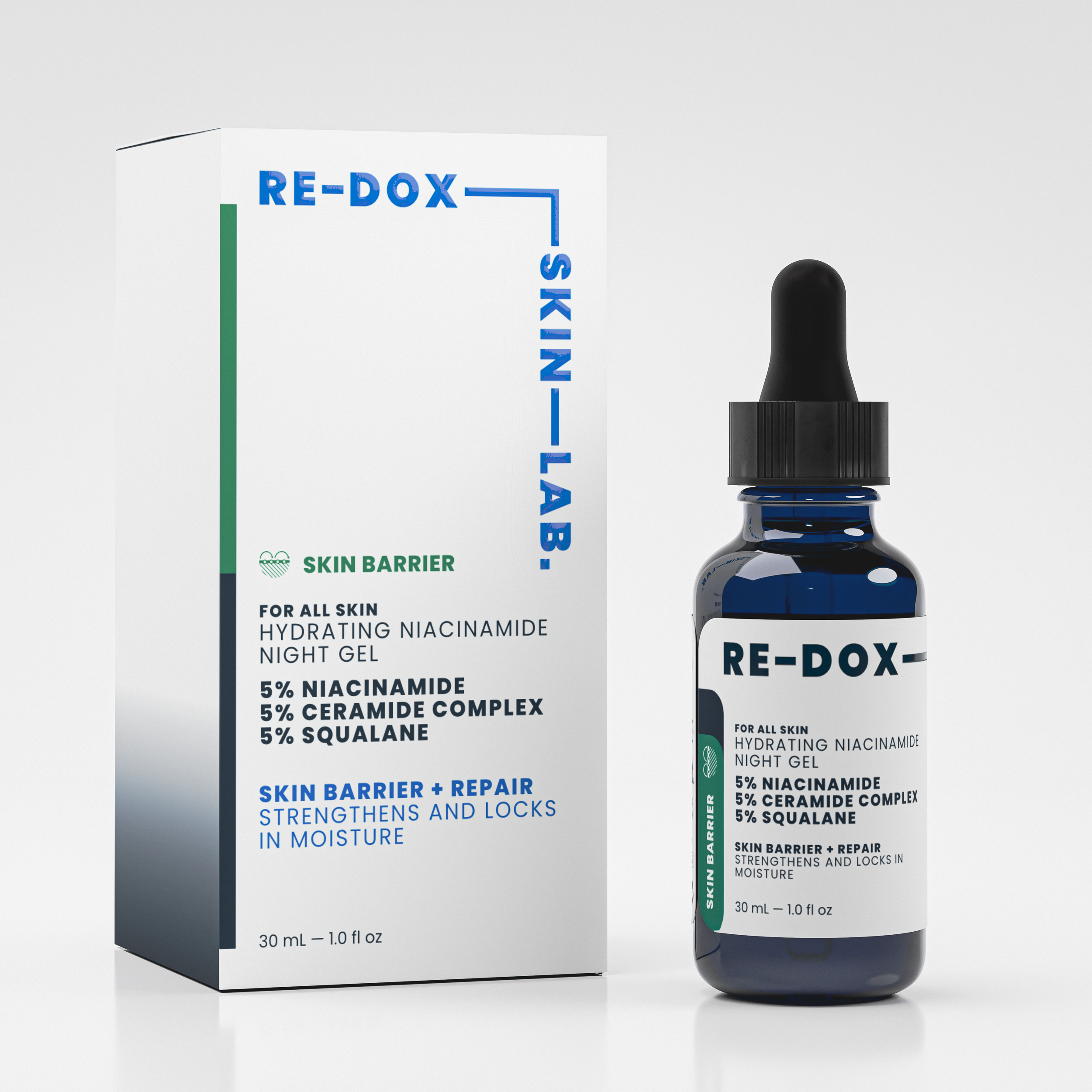 RE-DOX Hydrating Niacinamide Night Gel – Skin Barrier 30mL