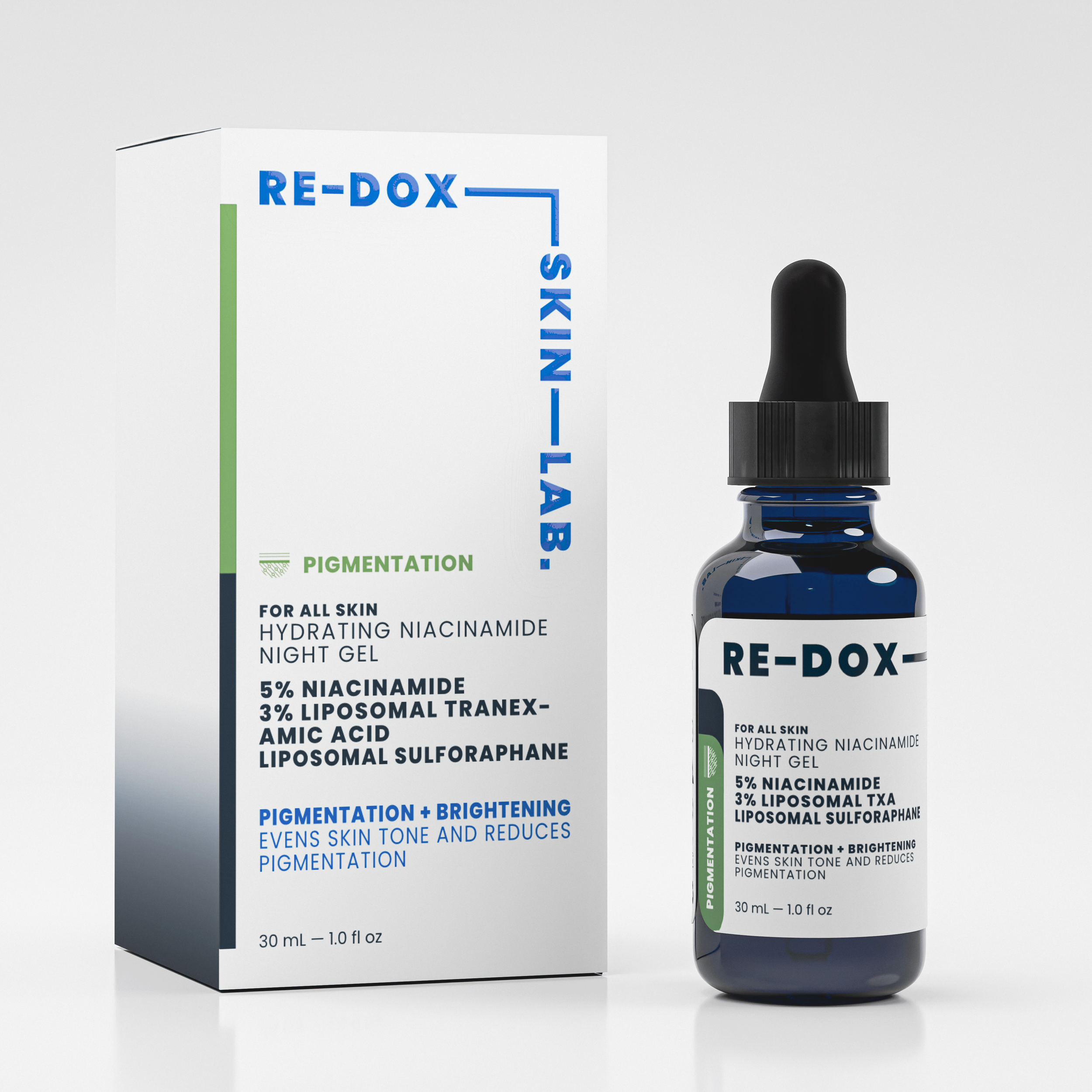 RE-DOX Hydrating Niacinamide Night Gel – Pigmentation 30mL