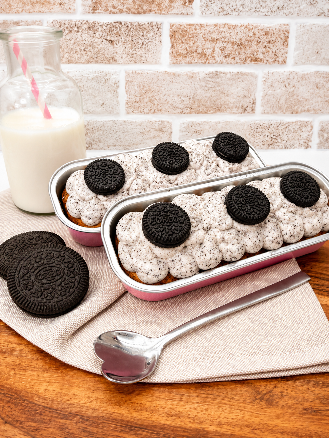 6x Cookies & Cream Mini Loaf Cakes