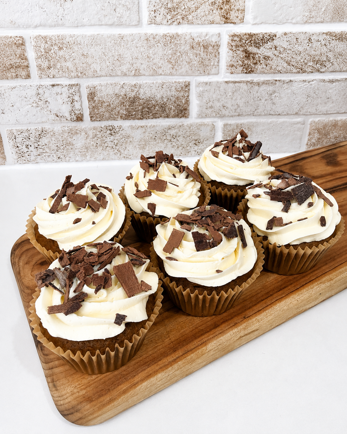6x Cappuccino Cupcakes