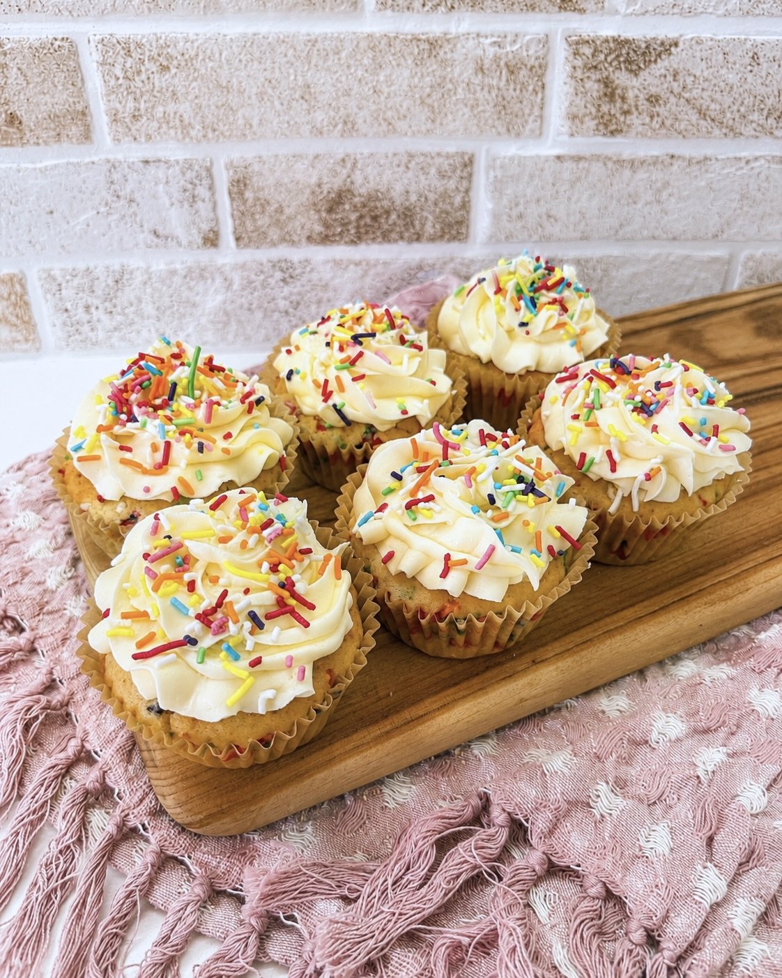 6x Vanilla Funfetti