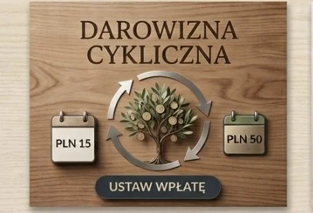 Regularna wpłata na Fundacje Dość