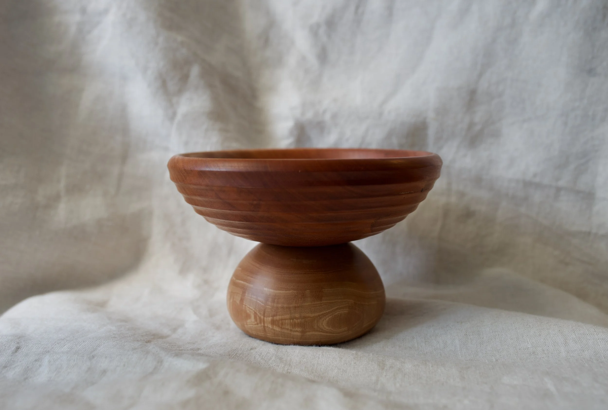 Pōhutukawa & Mānuka Raised Ripple Bowl (Iti)