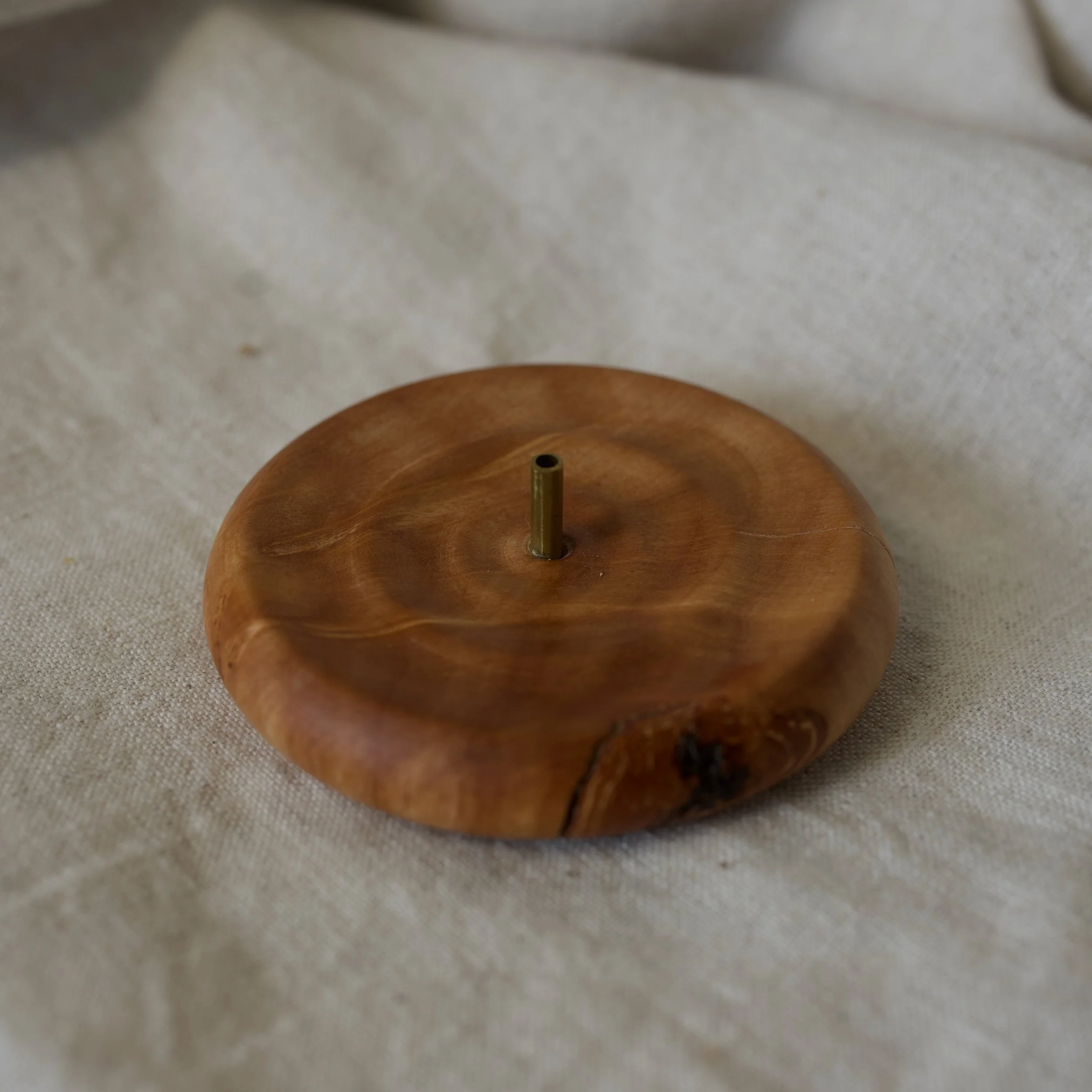 Peach Tree Ripple Incense Holder
