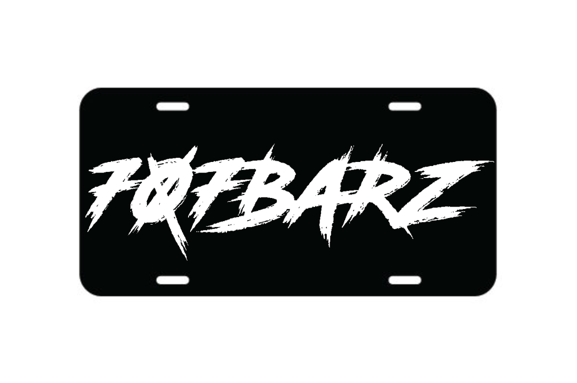 707BARZ PLATE
