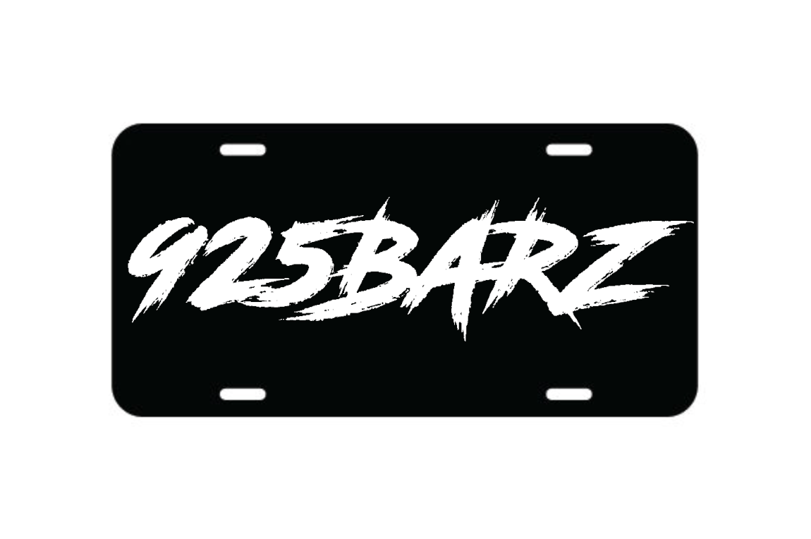 925BARZ PLATE