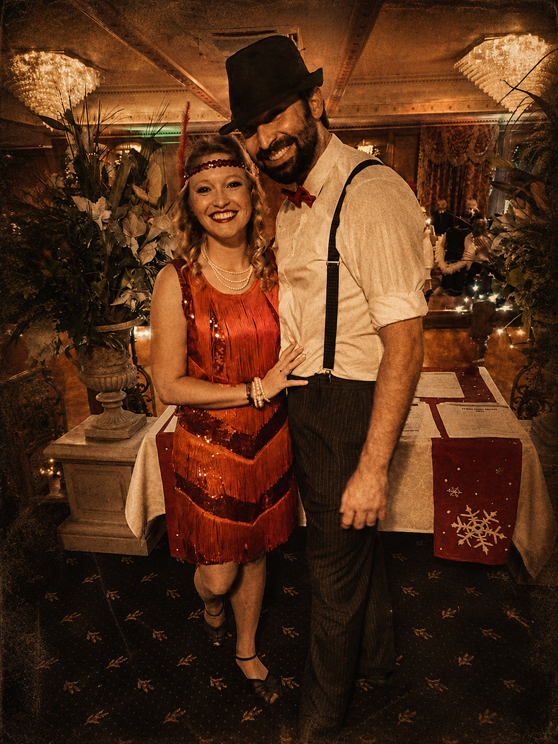 Hosts and Line dance Instructors Joanna and Karl Winson