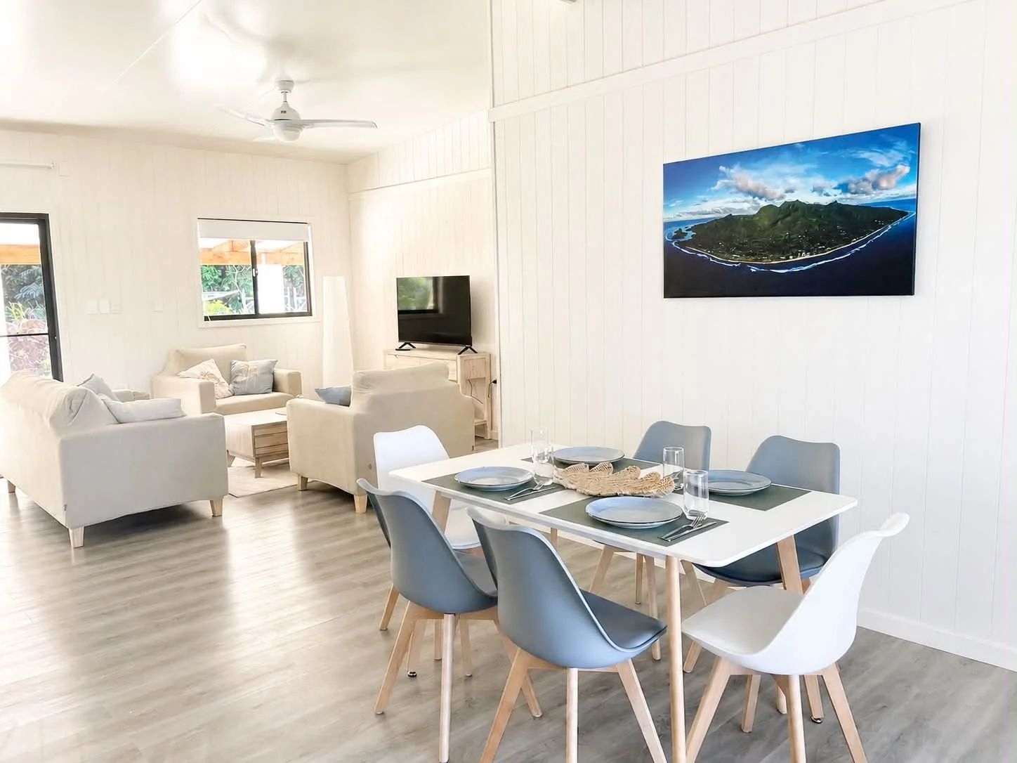 Living & Dining rooms