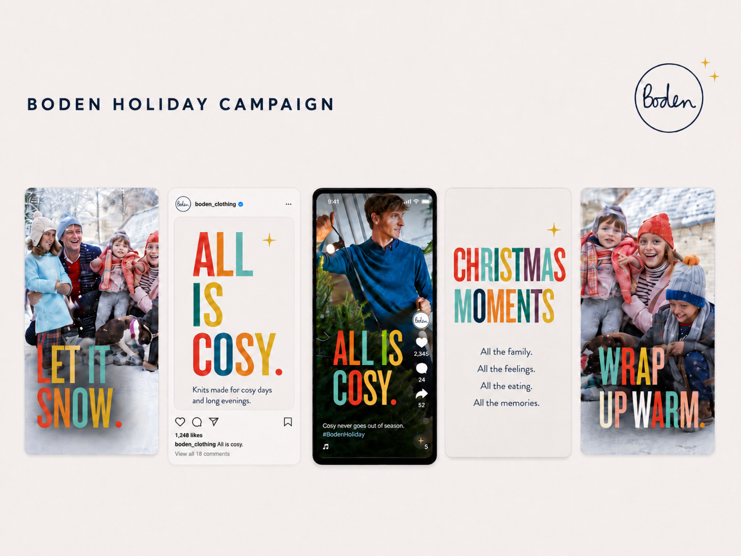 Boden - Holiday Campaign