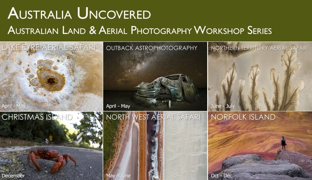 Australia Uncovered – Land and Aerial Photo Safaris