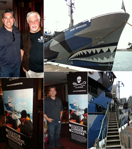 Meeting Paul Watson, Captain of Sea Shepherd