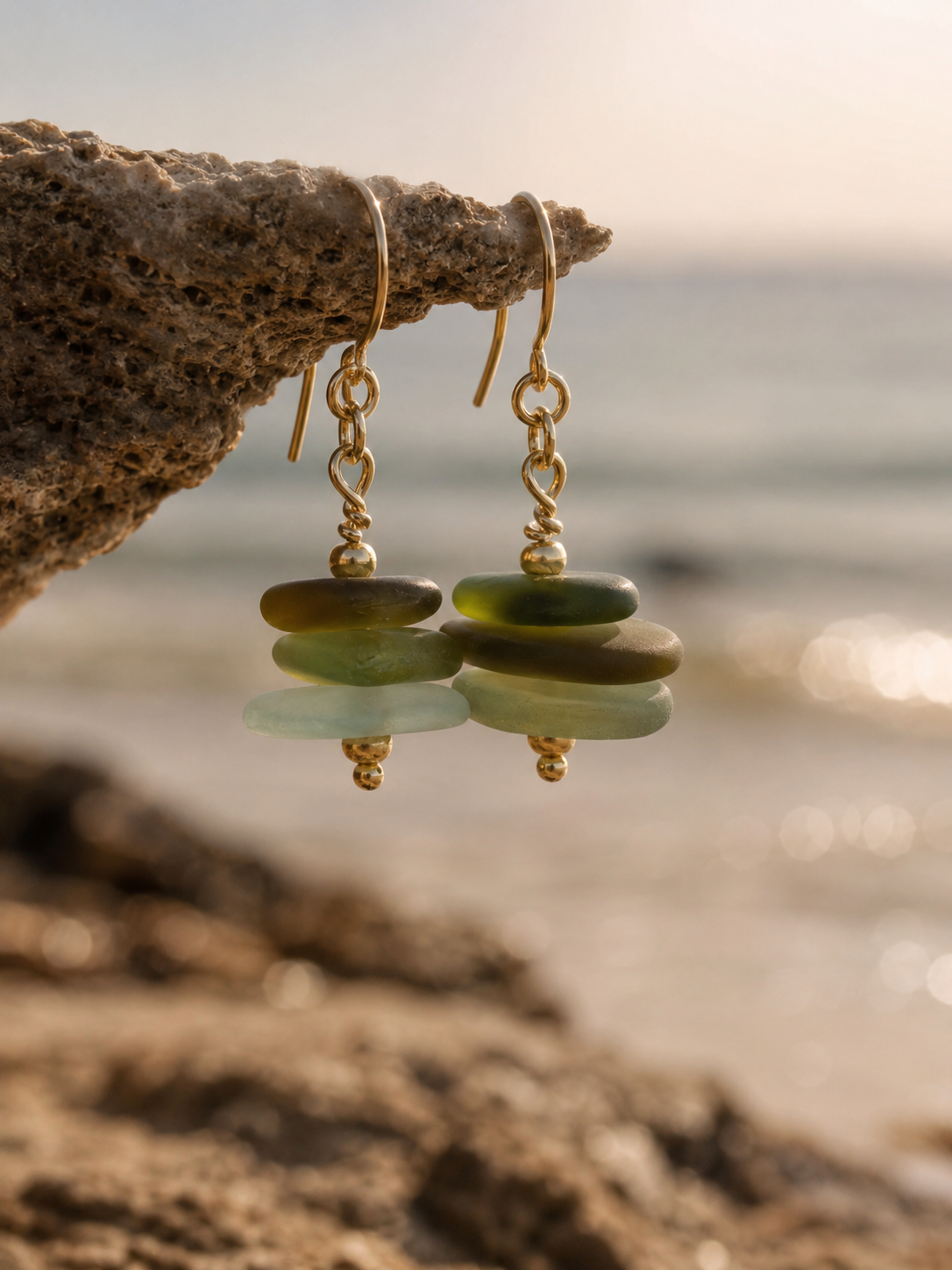 Gathered Stacks 〜 Coastal Greens