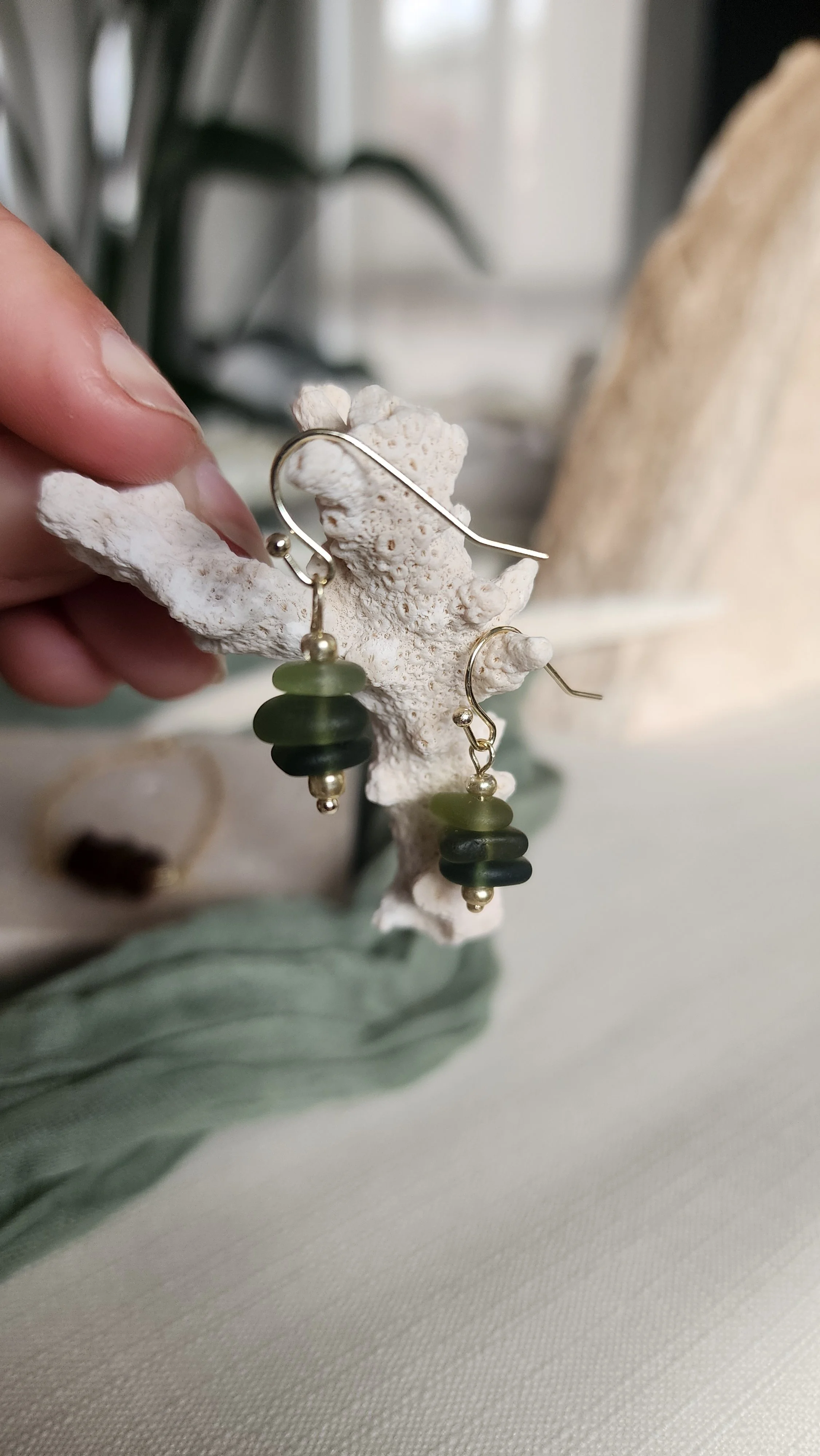 Gathered Stacks 〜 Coastal Greens