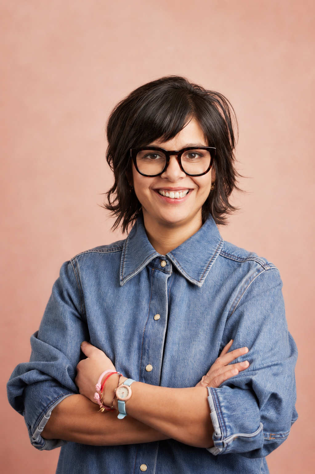 Portrait of Natasha Awasthi, founder and program director of Story Bound.