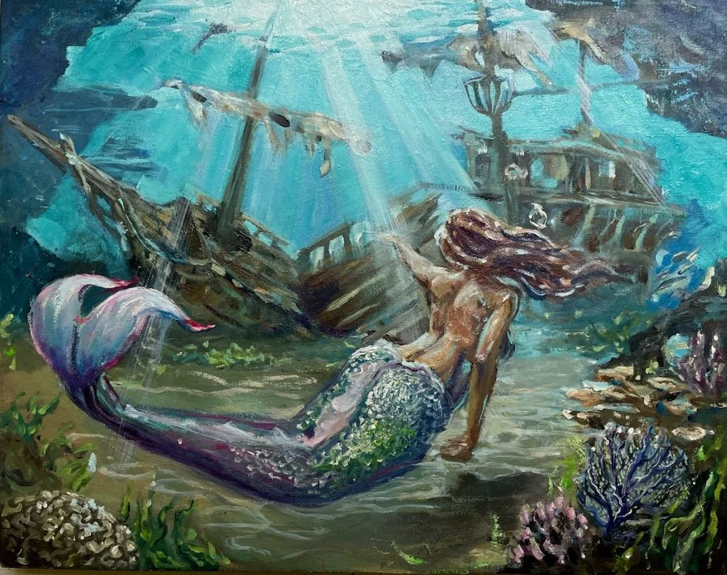 “Sunken” Oil on Canvas