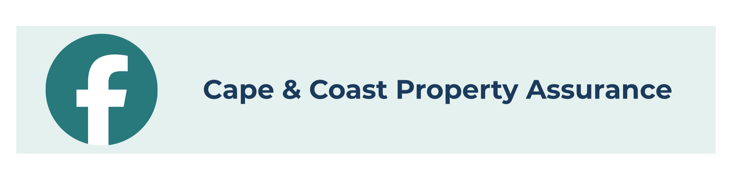Cape & Coast Property Assurance Facebook
