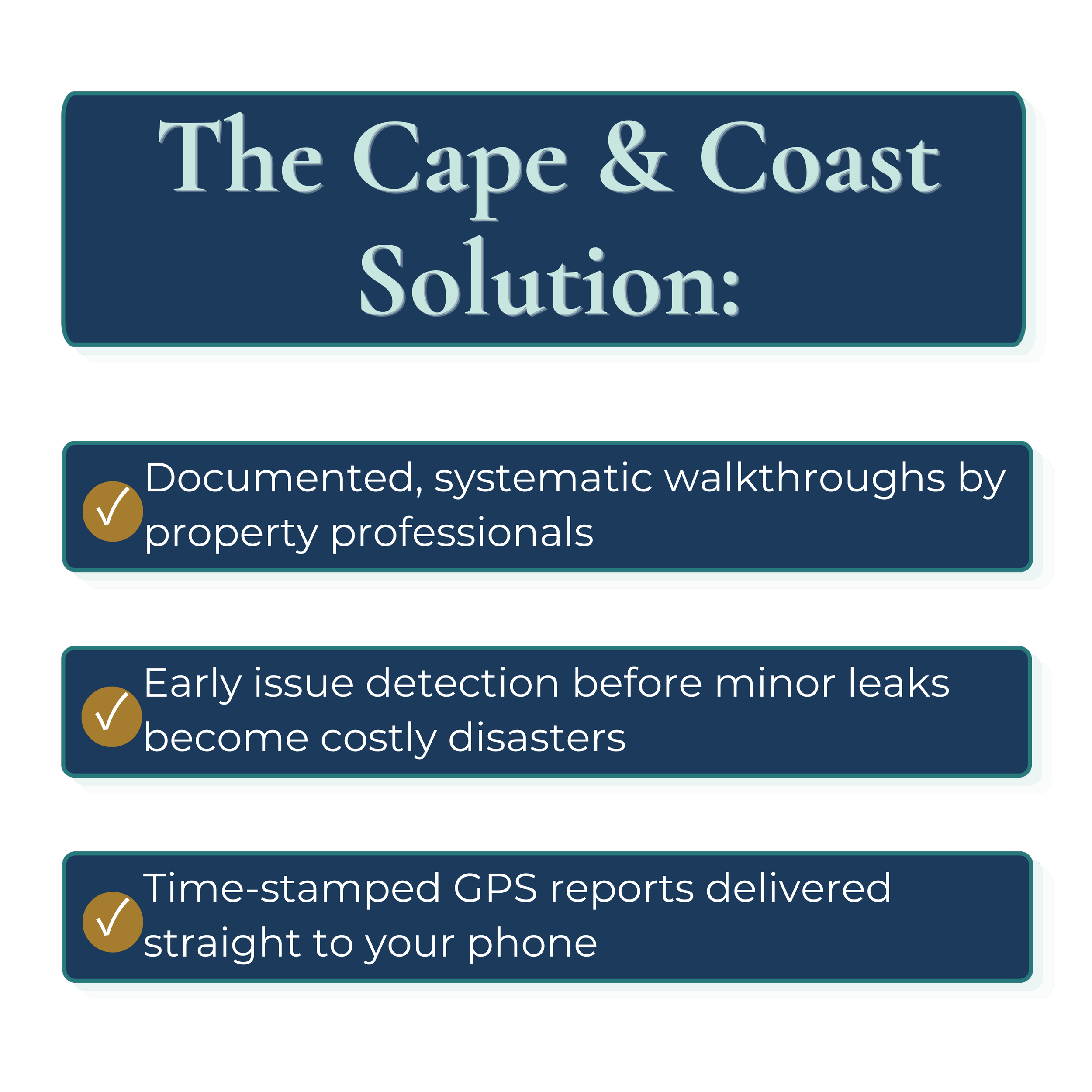 The Cape & Coast Property Assurance Home Watch Solution