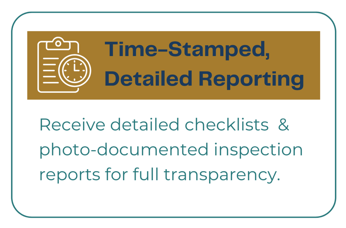 Time-Stamped, Detailed Reporting