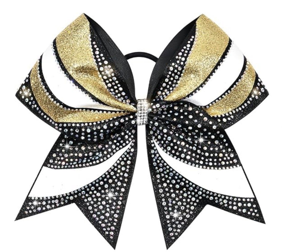 Black and Gold Sparkle