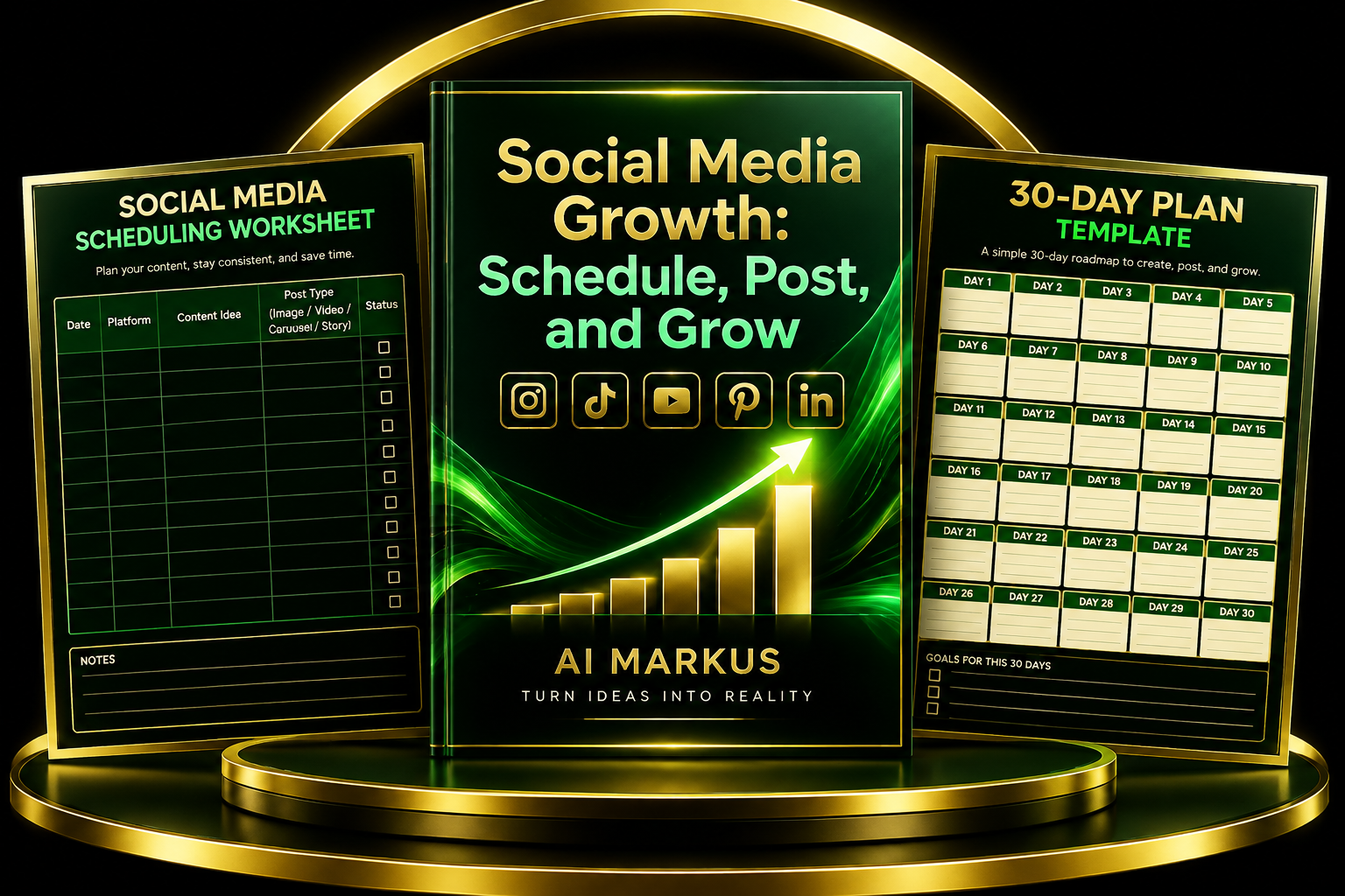 Social Media Growth: Schedule, Post, and Grow