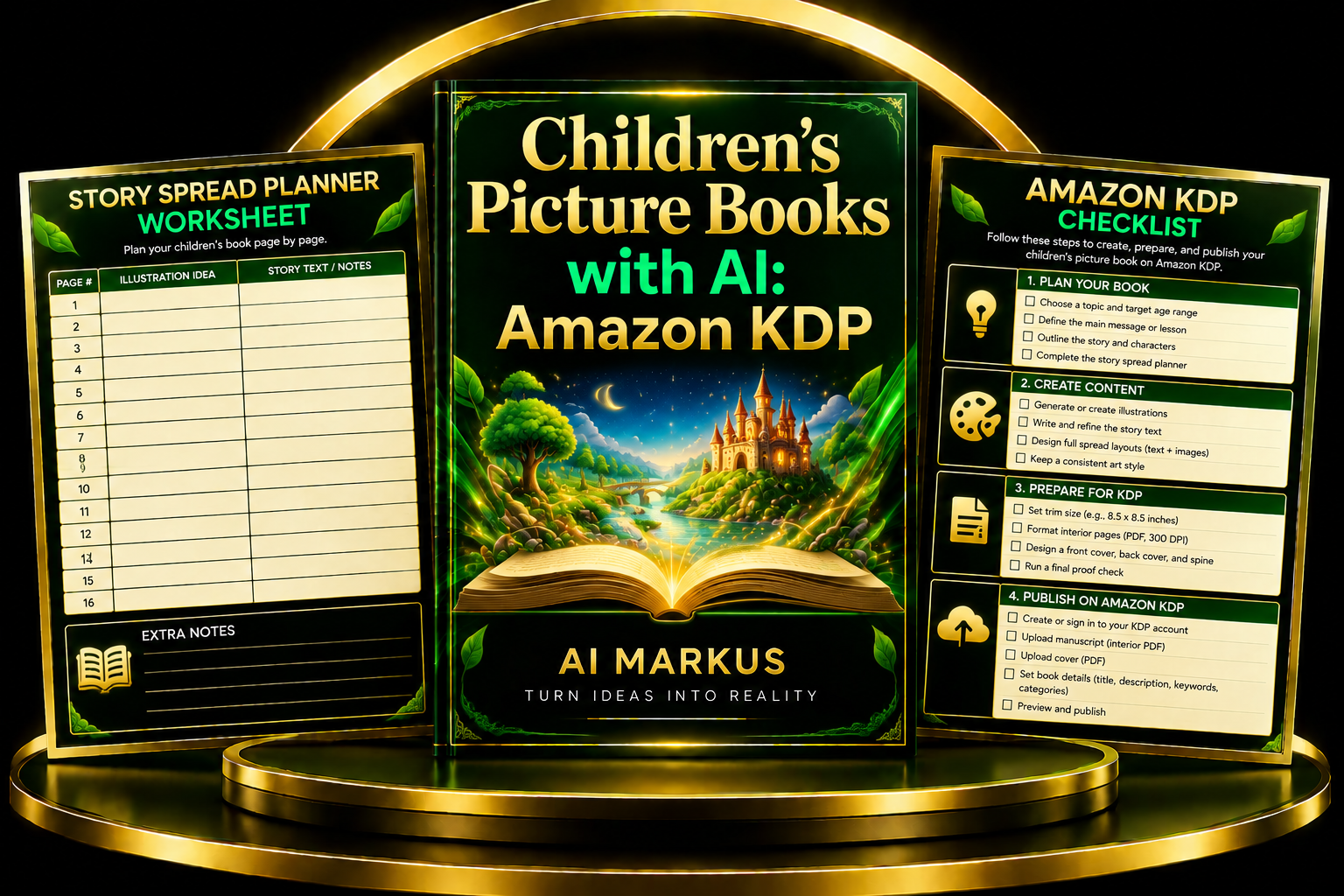 Children’s Picture Books with AI: Amazon KDP
