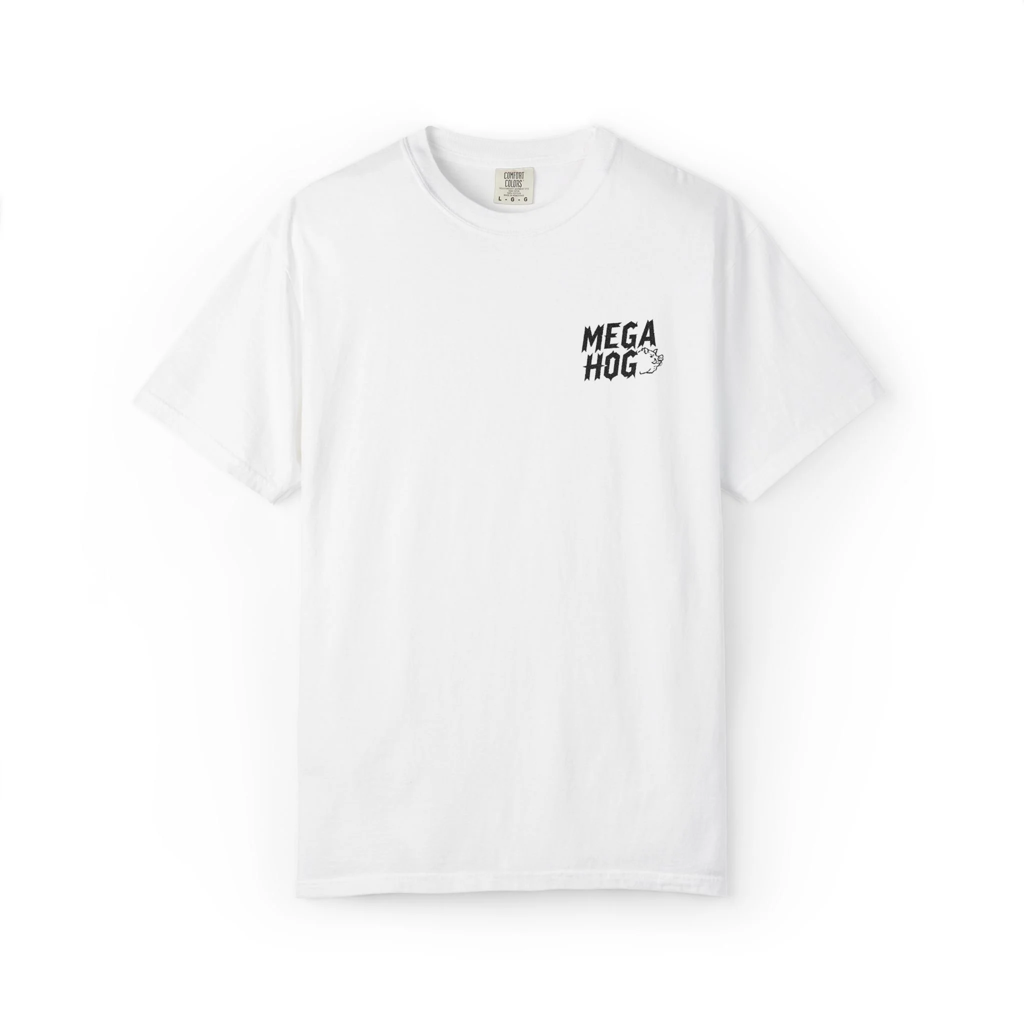 MEGAHOG STACKED EMBROIDERED TEE
