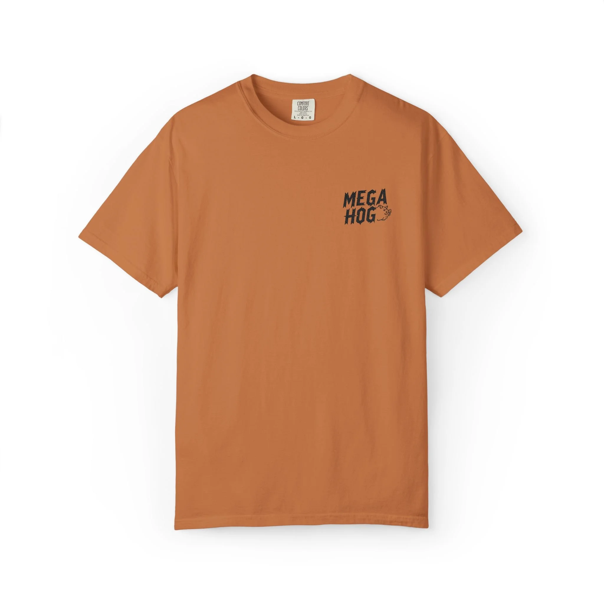 MEGAHOG STACKED EMBROIDERED TEE