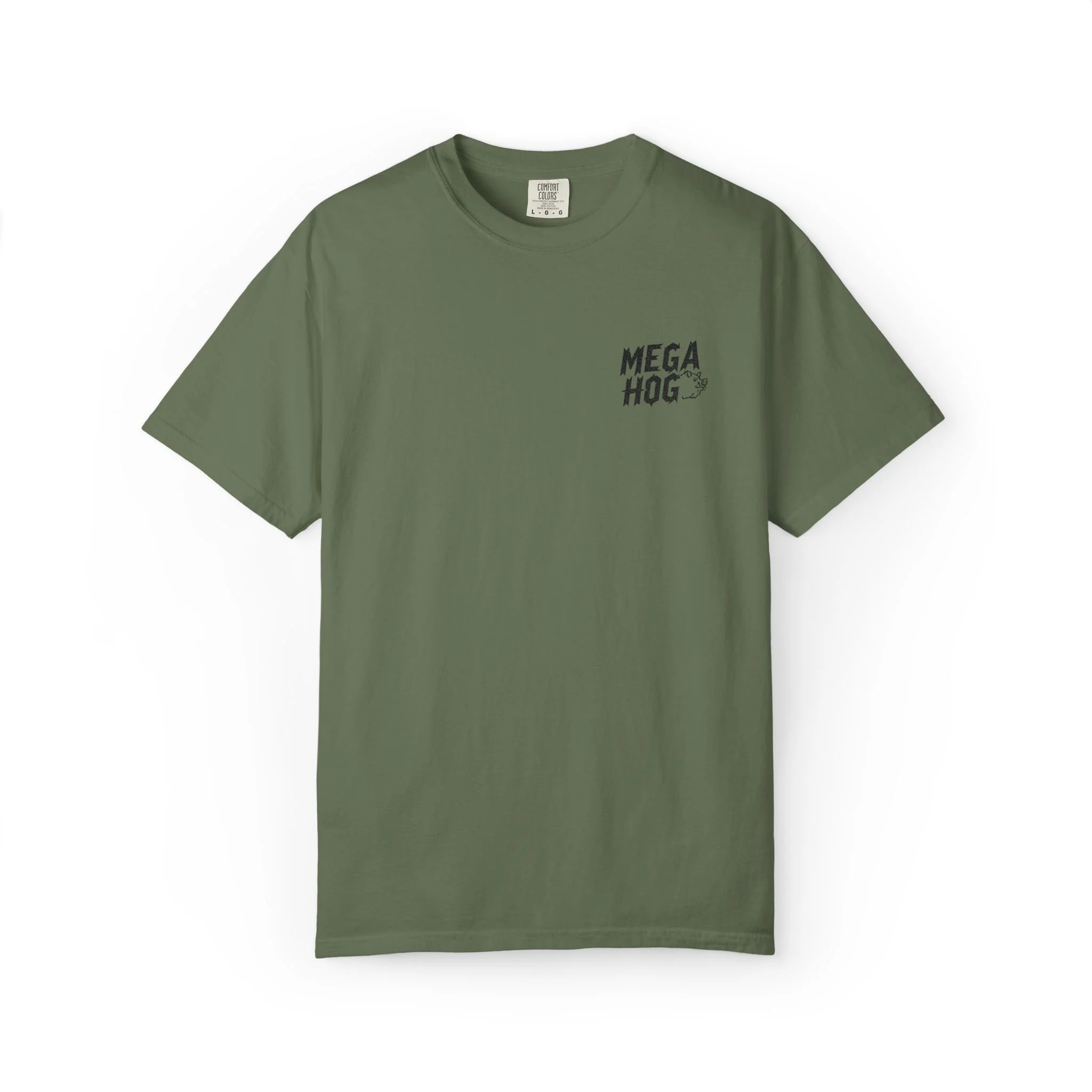 MEGAHOG STACKED EMBROIDERED TEE