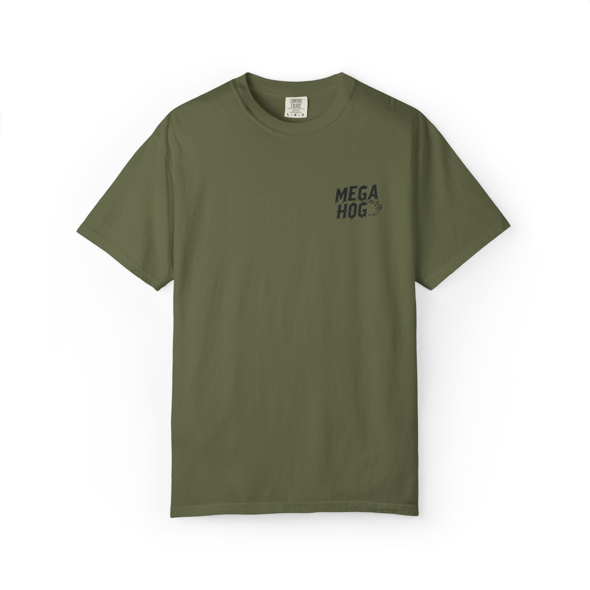 MEGAHOG STACKED EMBROIDERED TEE