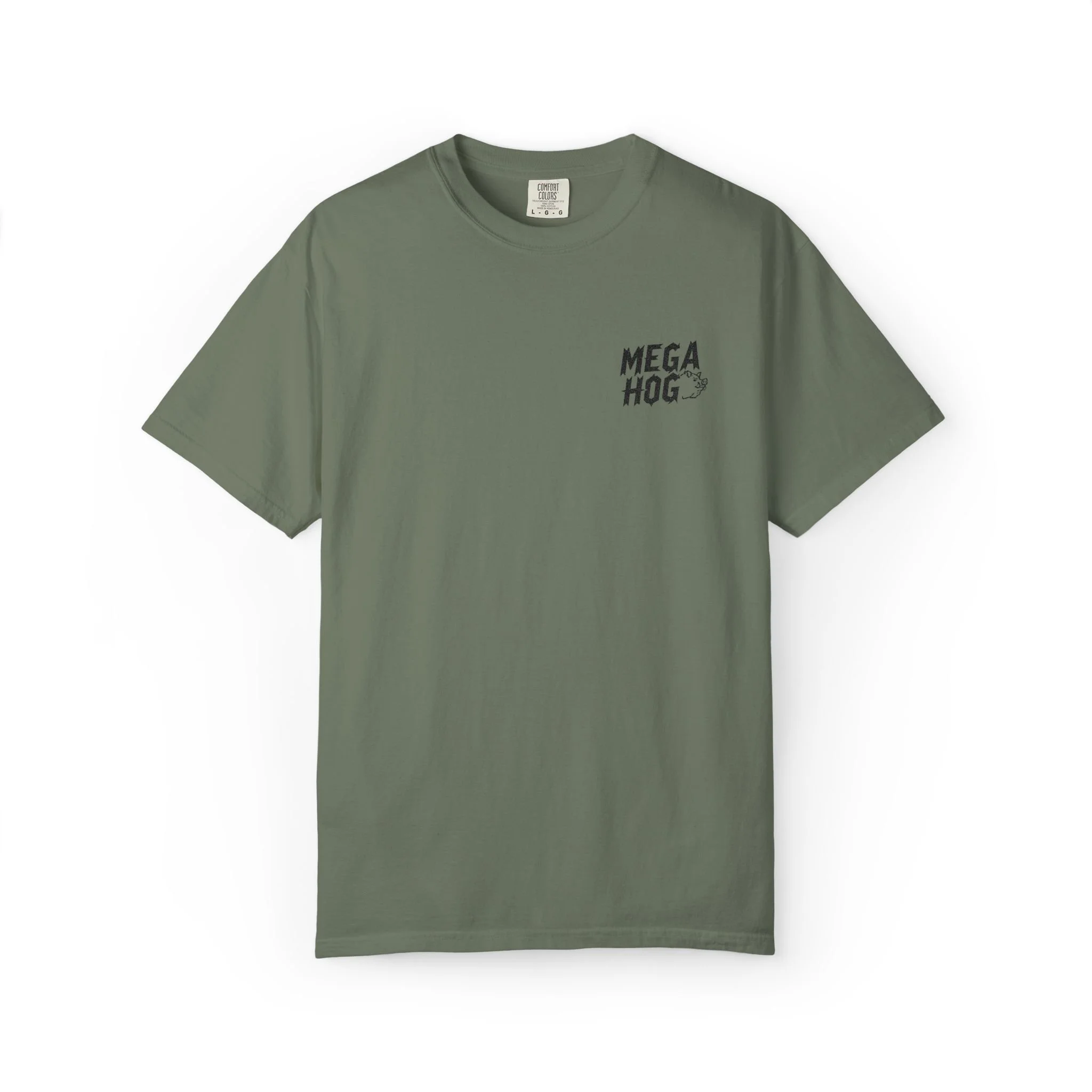 MEGAHOG STACKED EMBROIDERED TEE