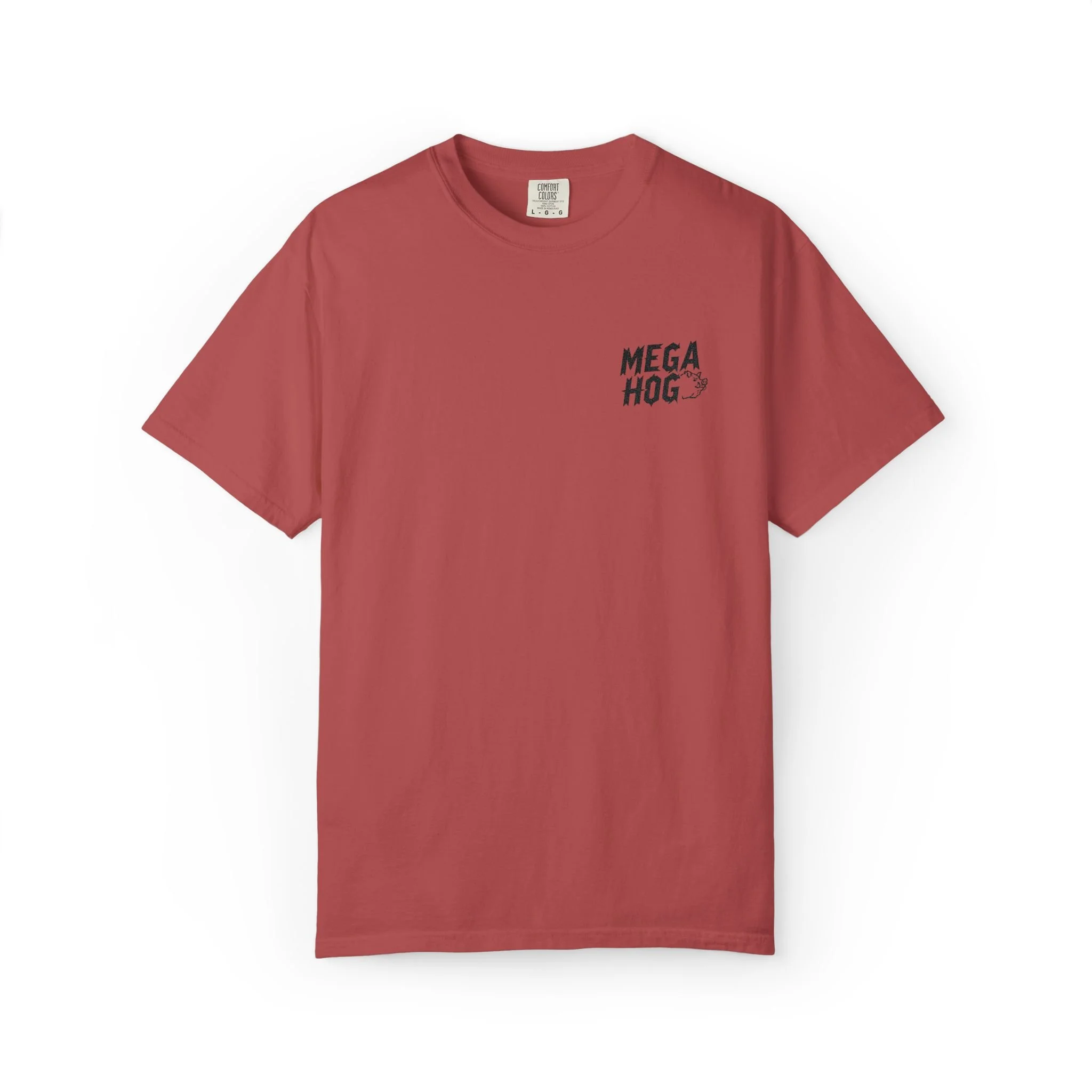 MEGAHOG STACKED EMBROIDERED TEE
