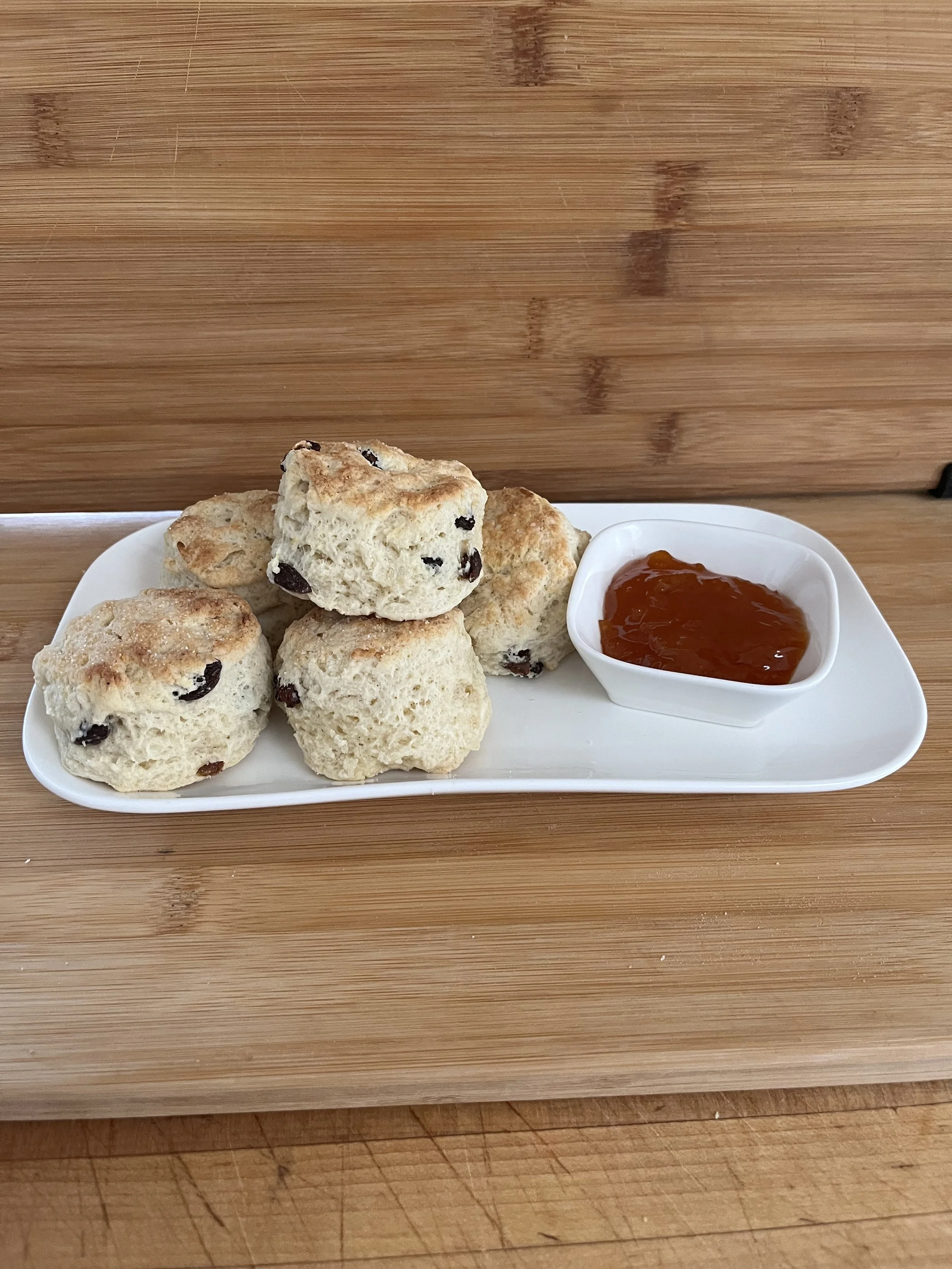 Homemade scones and biscuits from Noble House, Lewisporte Newfoundland.