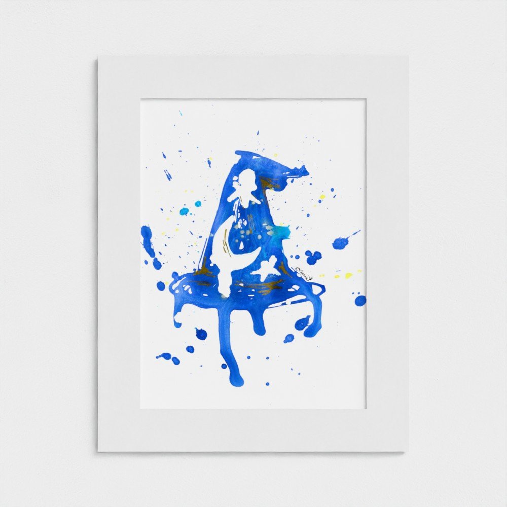 Wizard's Hat Matted Fine Art Print
